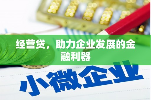 双鸭山经营贷，助力企业发展的金融利器