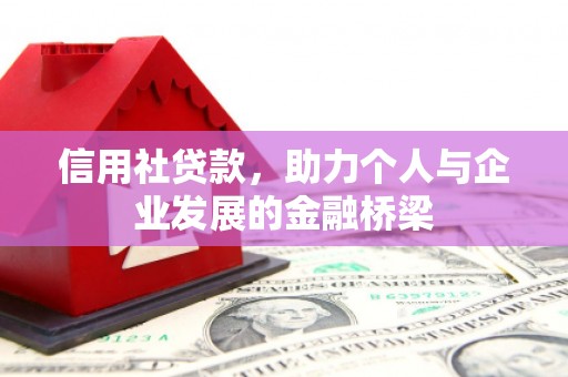 双鸭山信用社贷款，助力个人与企业发展的金融桥梁