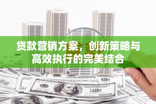 双鸭山贷款营销方案，创新策略与高效执行的完美结合