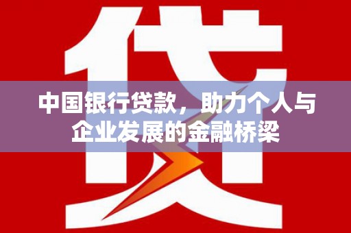 双鸭山中国银行贷款，助力个人与企业发展的金融桥梁