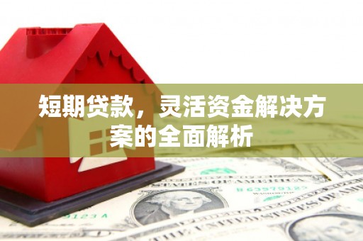 双鸭山短期贷款，灵活资金解决方案的全面解析