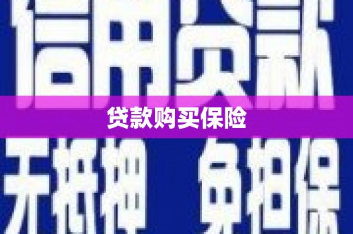 双鸭山贷款购买保险