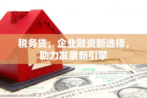 双鸭山税务贷，企业融资新选择，助力发展新引擎