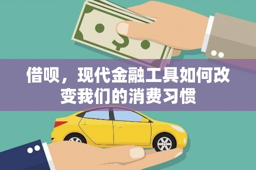 双鸭山借呗，现代金融工具如何改变我们的消费习惯