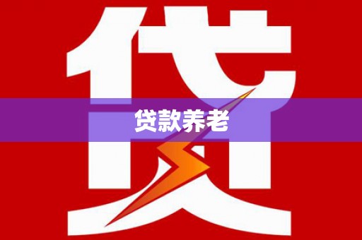 双鸭山贷款养老