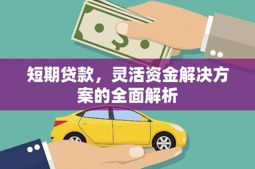 双鸭山短期贷款，灵活资金解决方案的全面解析