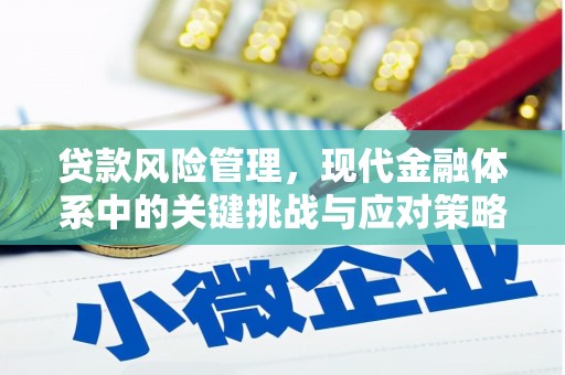 双鸭山贷款风险管理，现代金融体系中的关键挑战与应对策略