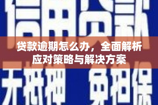 双鸭山贷款逾期怎么办，全面解析应对策略与解决方案