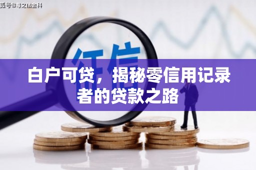双鸭山白户可贷，揭秘零信用记录者的贷款之路